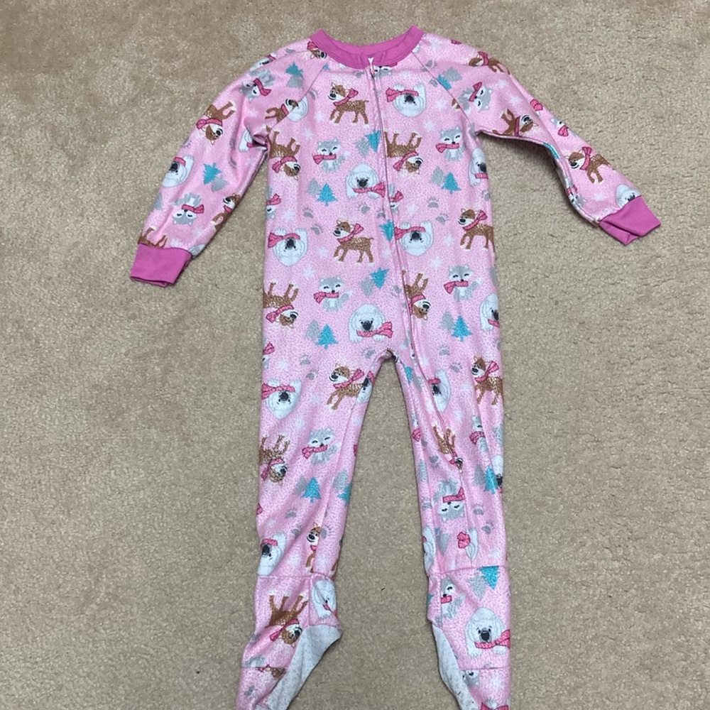 Mon Petit Footie Pajamas 3T